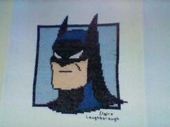 Cross stitch square for Sterling's quilt