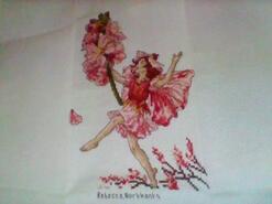 Cross stitch square for Lily M's quilt