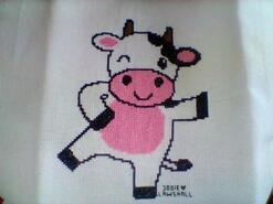 Cross stitch square for Kenisha F's quilt