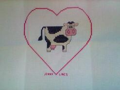 Cross stitch square for Kenisha F's quilt