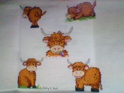 Cross stitch square for Jaxson C's quilt