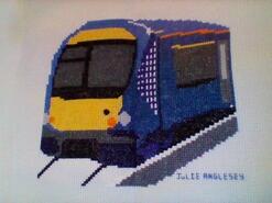 Cross stitch square for Luke S's quilt