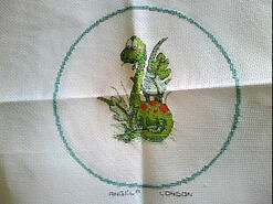 Cross stitch square for Marek S's quilt