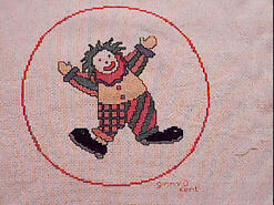 Cross stitch square for Mackenzie B's quilt