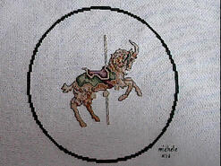 Cross stitch square for Marek S's quilt
