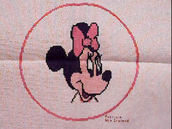 Cross stitch square for Esmae L's quilt