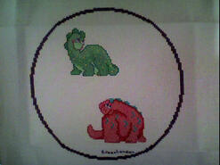 Cross stitch square for Marek S's quilt