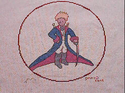 Cross stitch square for Mackenzie B's quilt