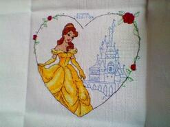 Cross stitch square for Ellie S's quilt