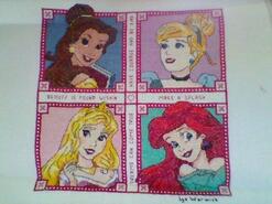 Cross stitch square for Ellie S's quilt