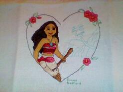 Cross stitch square for Ellè S's quilt