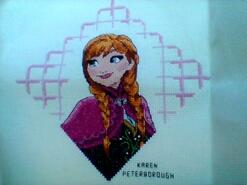 Cross stitch square for S E's quilt