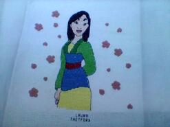 Cross stitch square for S E's quilt