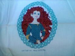 Cross stitch square for S E's quilt