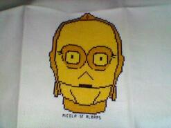 Cross stitch square for Kane R's quilt
