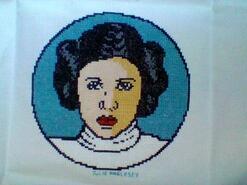 Cross stitch square for Hayden H's quilt