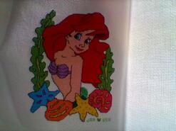 Cross stitch square for Lily D's quilt