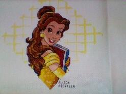 Cross stitch square for Lily D's quilt