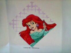 Cross stitch square for Lily D's quilt