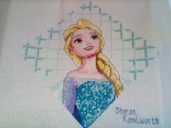 Cross stitch square for Lily D's quilt