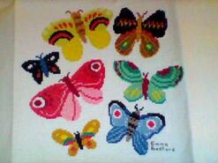 Cross stitch square for Khadijah's quilt