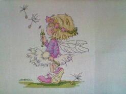 Cross stitch square for J A's quilt