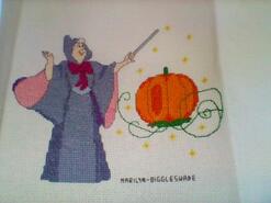 Cross stitch square for Jessica G's quilt