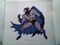 Cross stitch square for Harvey K's quilt