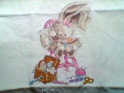 Cross stitch square for Camiyah B's quilt