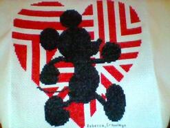 Cross stitch square for C N's quilt