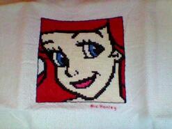 Cross stitch square for McKenna H's quilt