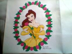 Cross stitch square for Libby S's quilt