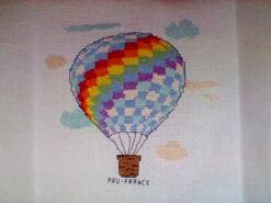 Cross stitch square for Sara G's quilt