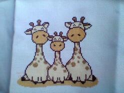 Cross stitch square for Cellan E's quilt