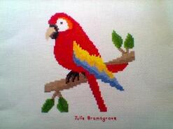 Cross stitch square for Lucia S's quilt