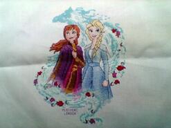 Cross stitch square for Sophie M's quilt