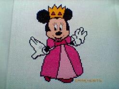 Cross stitch square for Millie-Mae's quilt
