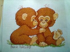 Cross stitch square for Lincoln S's quilt