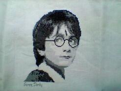 Cross stitch square for Kahlan N's quilt