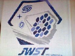 Cross stitch square for Ashton B's quilt