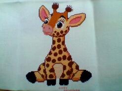 Cross stitch square for Sienna L's quilt