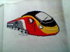 Cross stitch square for Dale S's quilt