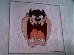 Cross stitch square for Cody M's quilt
