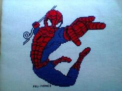 Cross stitch square for Harley S's quilt