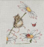 Cross stitch square for Layla H's quilt