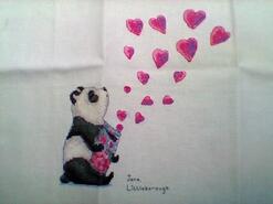Cross stitch square for Gabby H's quilt