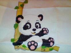 Cross stitch square for Gabby H's quilt