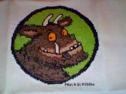 Cross stitch square for Henry M's quilt