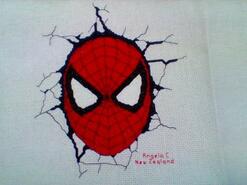 Cross stitch square for Christian A's quilt
