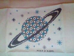 Cross stitch square for Eric L's quilt